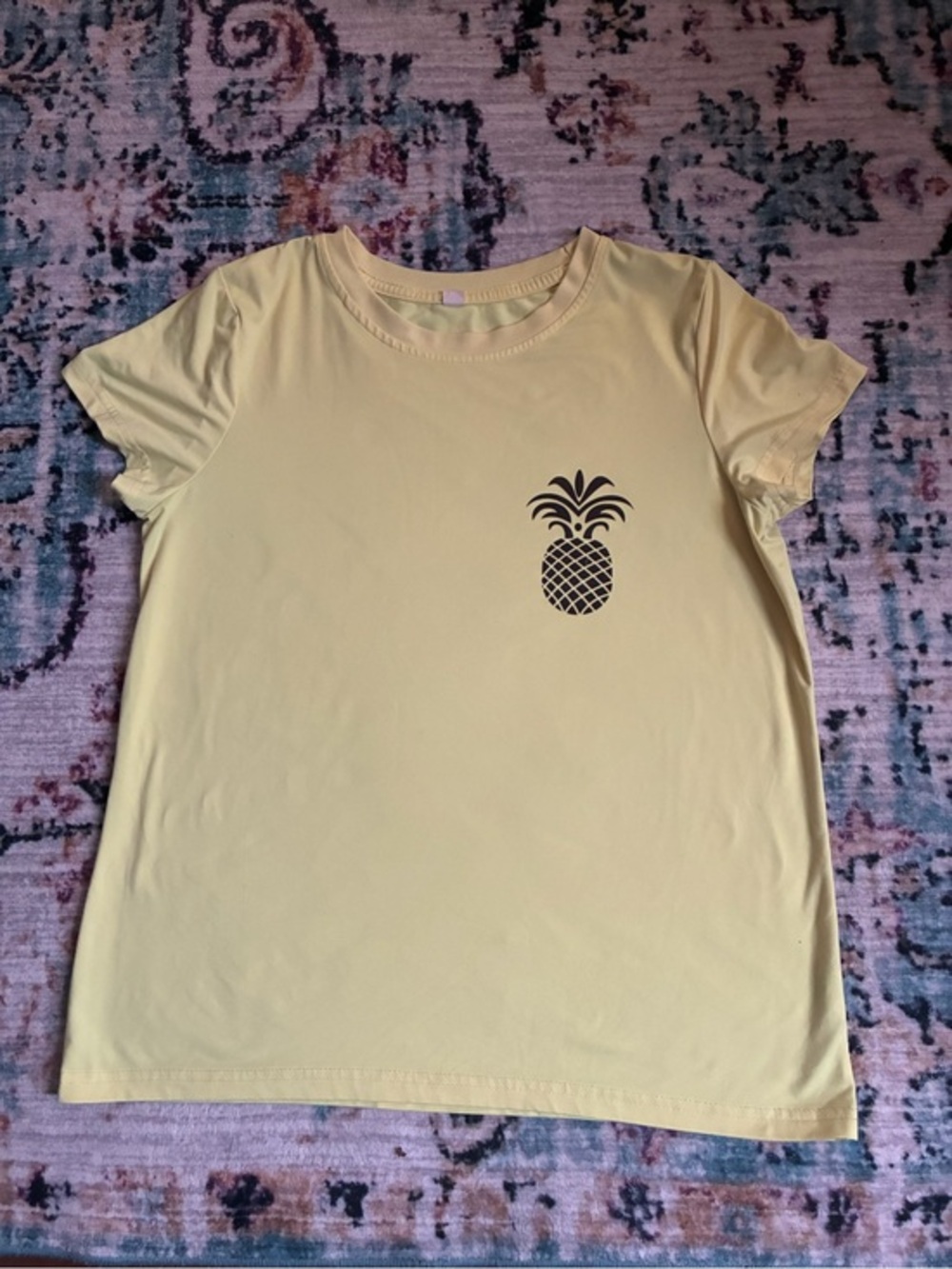 Yellow Pineapple Graphic Women's Tee